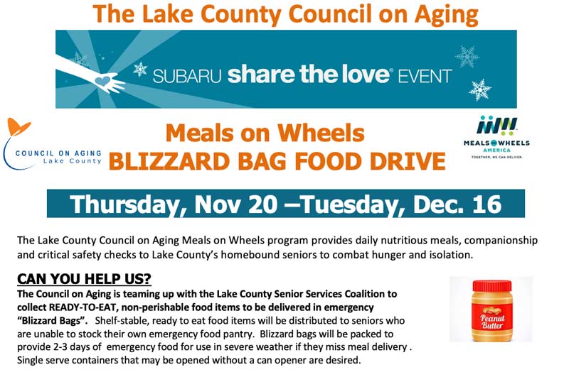 LCCOA, Meals on Wheels and Subaru Sharing the Love